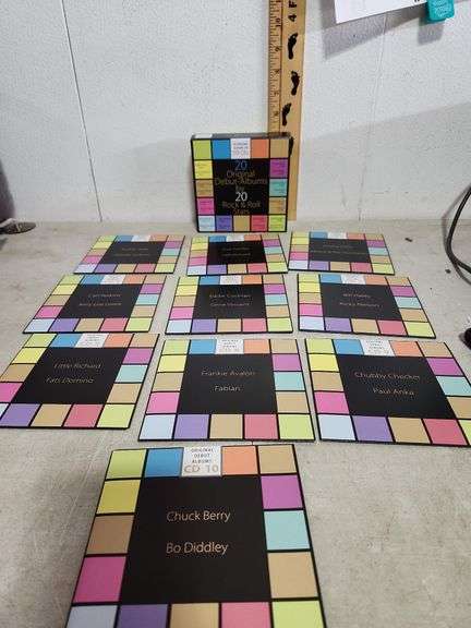 20 Original Debut-Albums By Rock & Roll Stars 10 Cd Collection