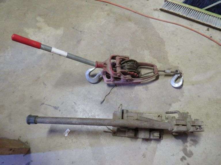 Cable Winch & Cable Cutting Tool