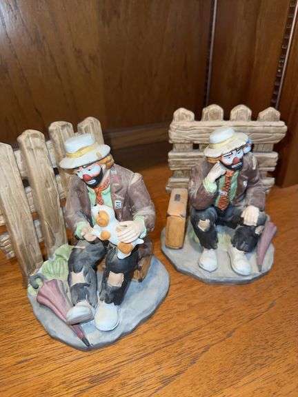 EMMETT KELLY book ends