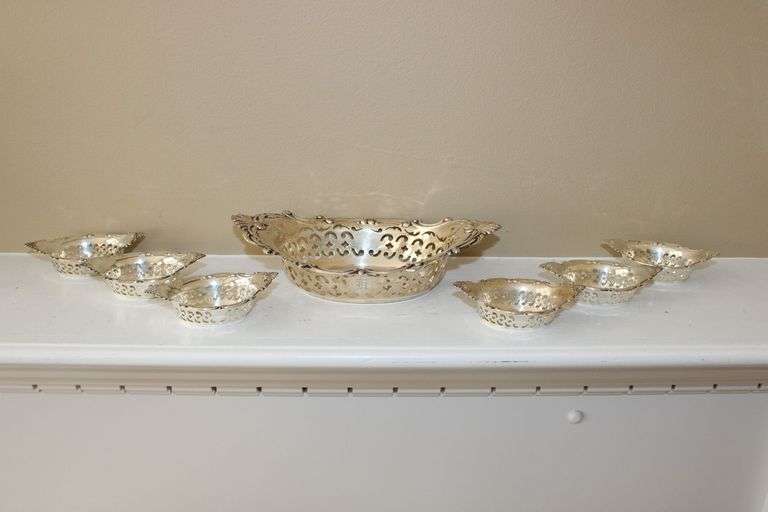 Sterling Silver Nuts Bowls