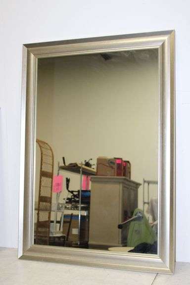 Silver Wall Mirror