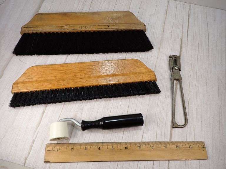Brooms with Horsehair and Tools