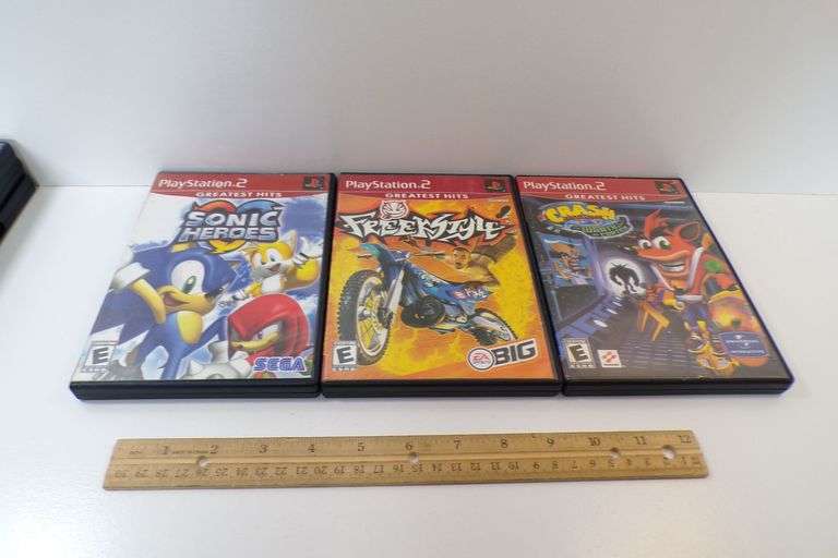 Lot of (3) Playstation 2 Gaming Discs