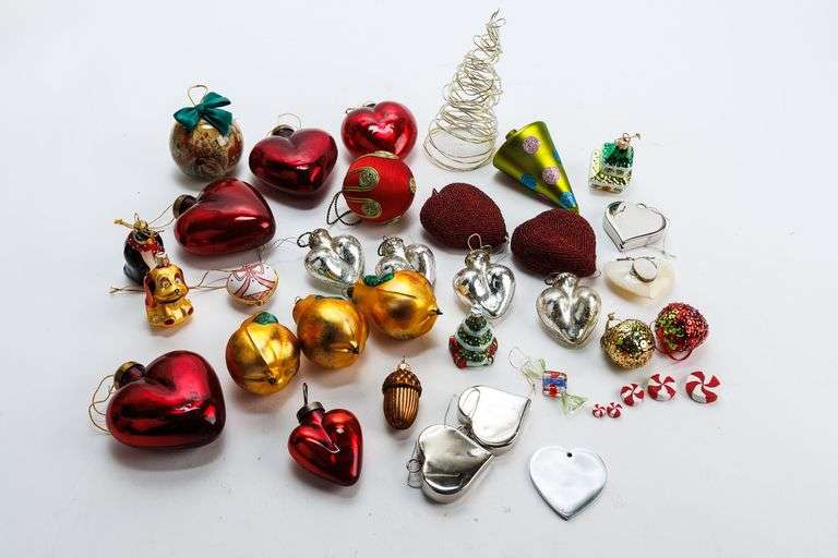 Collection of Christmas Ornaments