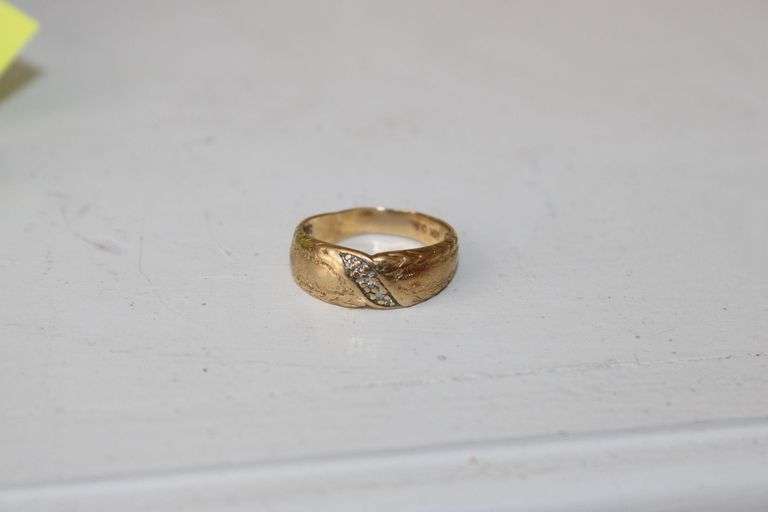 14K Gold Band Ring