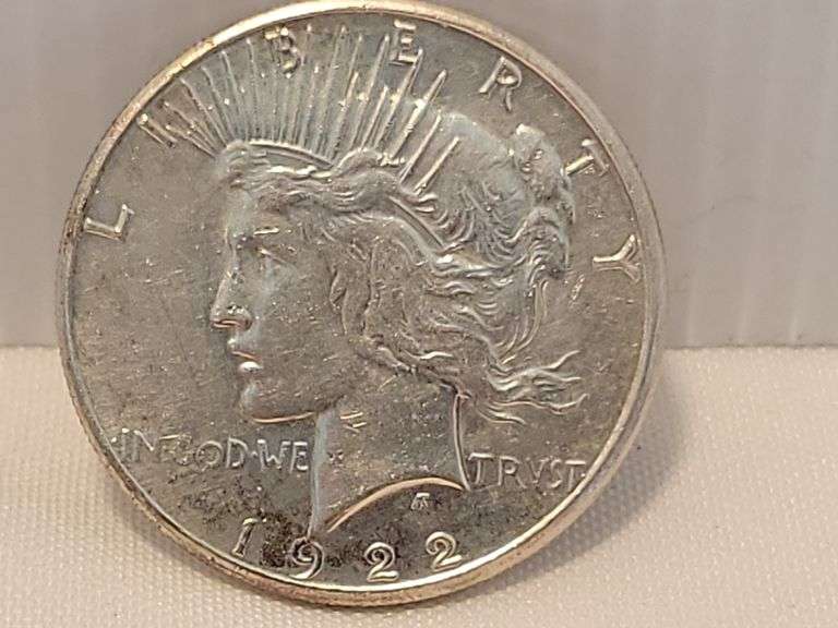 1922-S Peace Dollar - XF