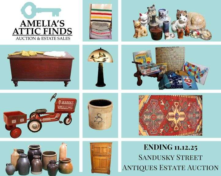 A LIFETIME COLLECTION FROM LOCAL ANTIQUE STORE PROPRIETORS