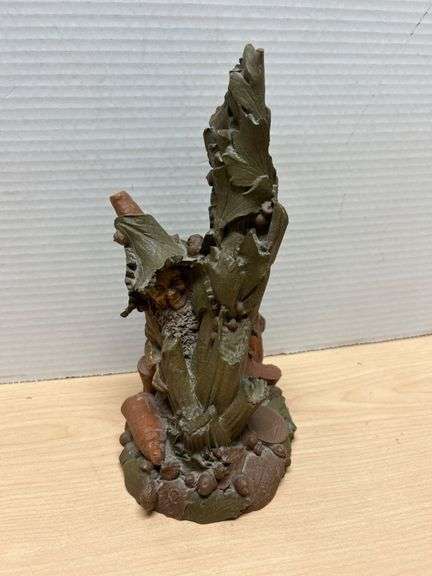 1983 Sculpture with Markings Tom Clark 57 Depicting a Whimsical Woodland Scene