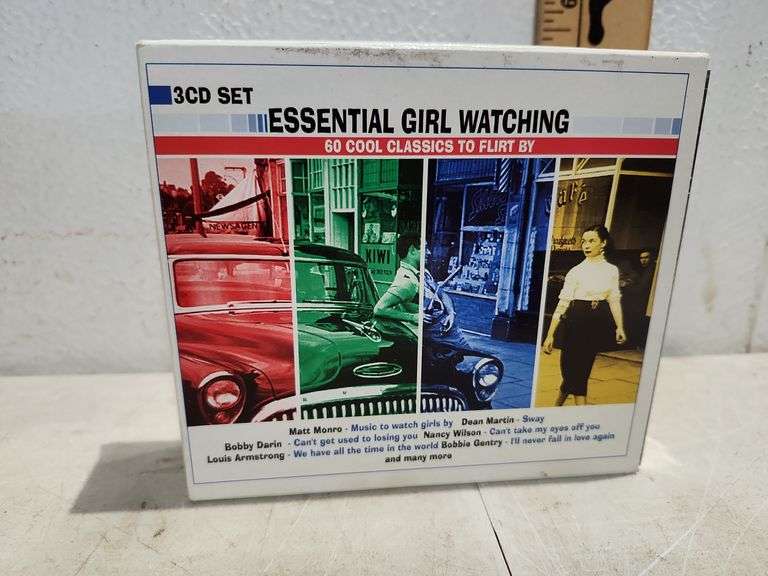 Essential Girl Watching 60 Cool Classics To Flirt By 3 Cd Set