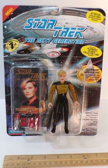 New 1993 Playmates Star Trek The Next Generation Lieutenant Natasha Yar Action Figure