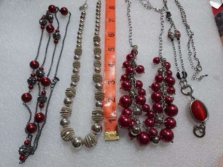 4 Assorted Necklaces