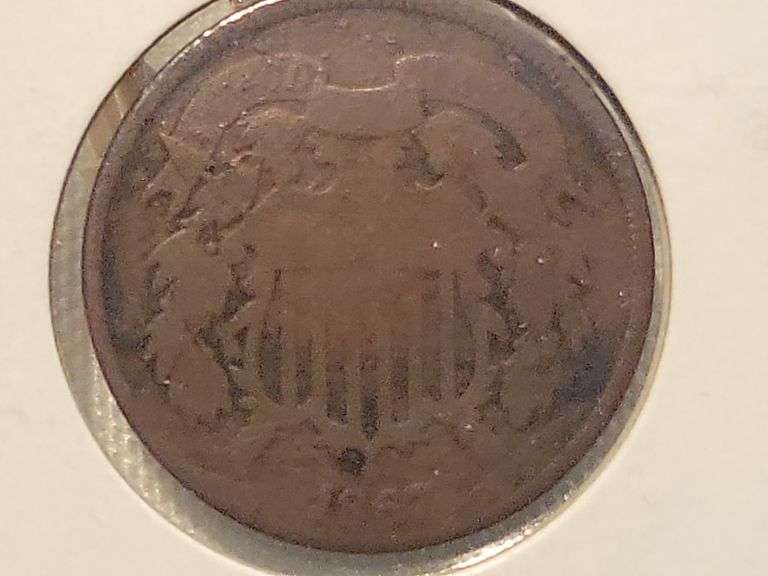 1867 Two-Cent Piece - AG