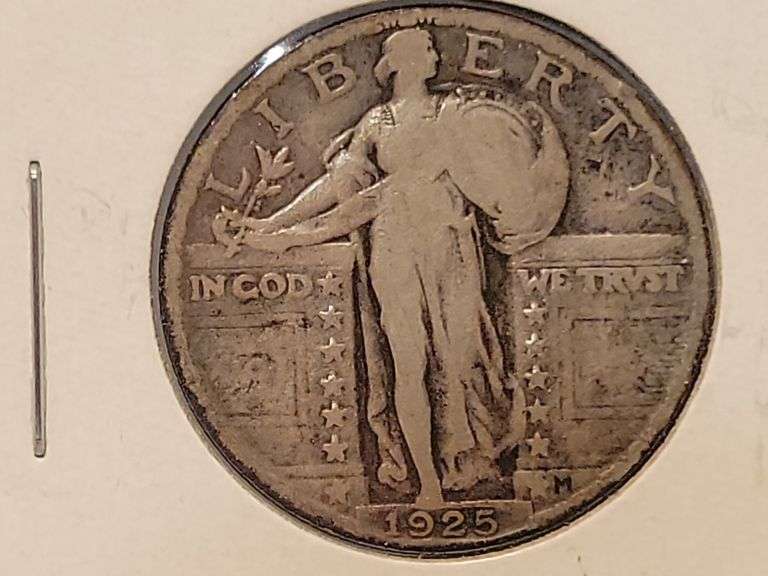 1925 Liberty Standing Quarter - F