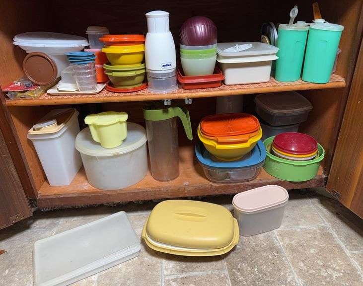 Assorted Tupperware and Storage Containers