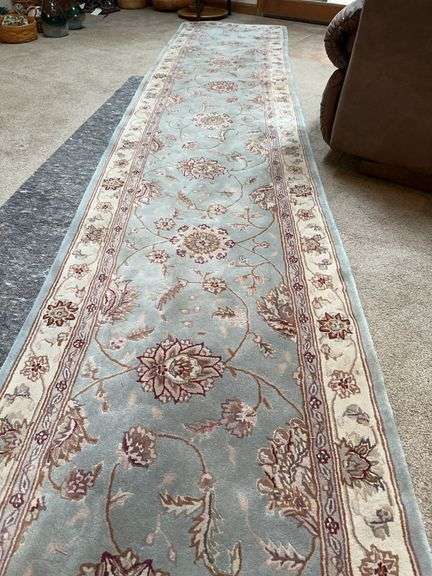 High quality wool runner rug