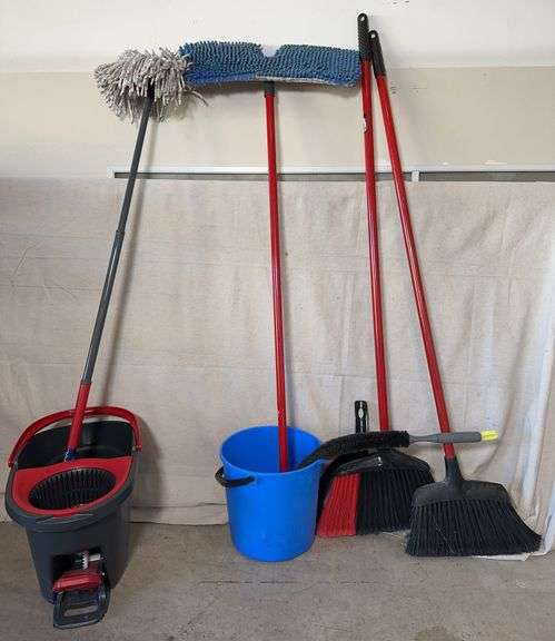 Brooms, Mops, Dustpan and Buckets
