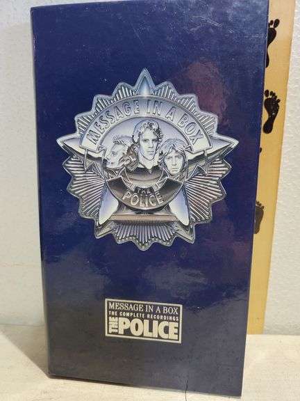 The Police Message In A Box: The Complete Recordings Box Set 4 Discs & Book