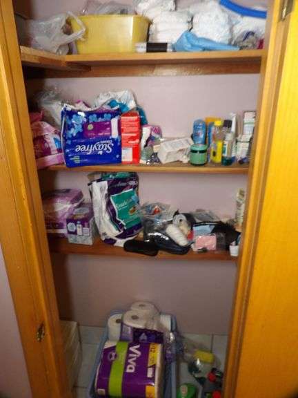 Bathroom Closet Clean Out