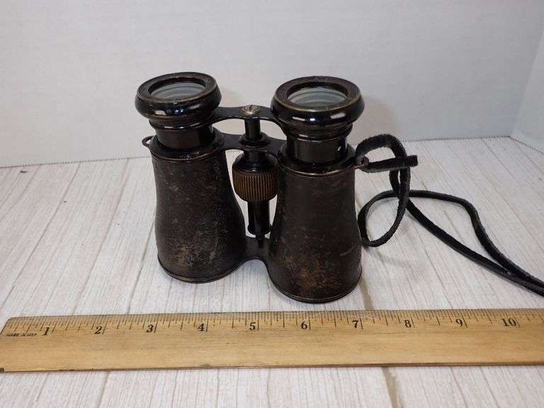 Marchand Paris Binoculars with Leather Covering
