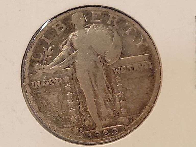 1929-S Liberty Standing Quarter-VG