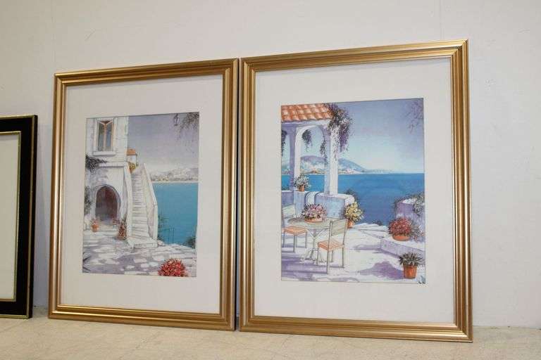 Pair of Greek Landscape Prints