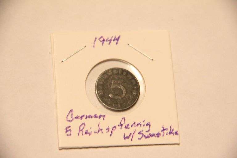 1944 German 5 Reichspfennig