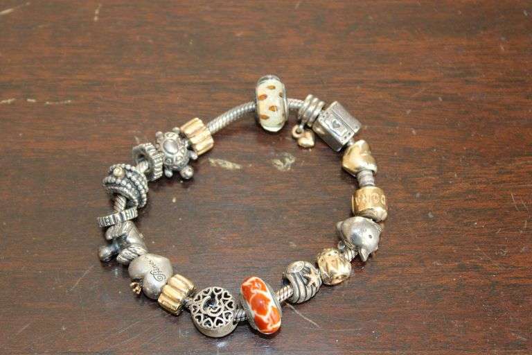 Gold & Silver Charm Bracelet