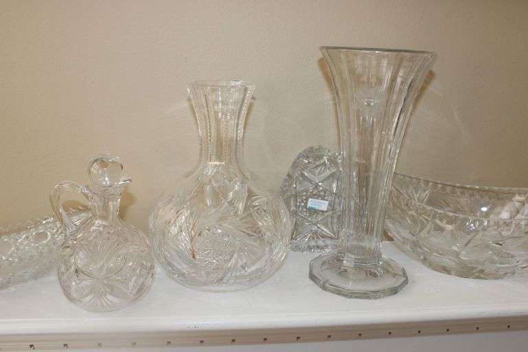 Cut Crystal Glassware