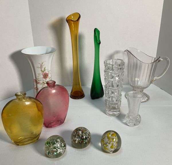 Vases and Glass Decor