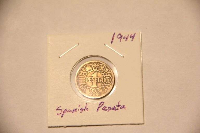 1944 Spanish Peseta