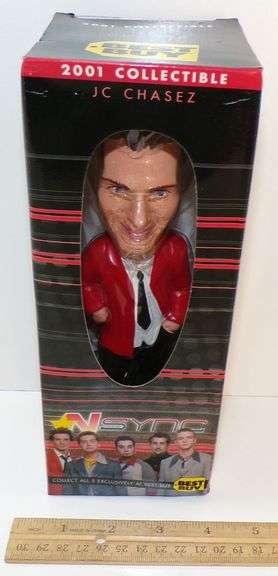New 2001 Aspen Maketing "Best Buy" Exclusive JC Chasez Bobblehead