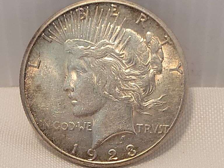 1923-S Peace Dollar - XF