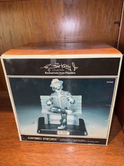 Emmett Kelly “Big Business” in box