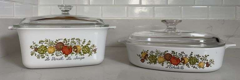 Corning Ware "Spice of Life" Pieces