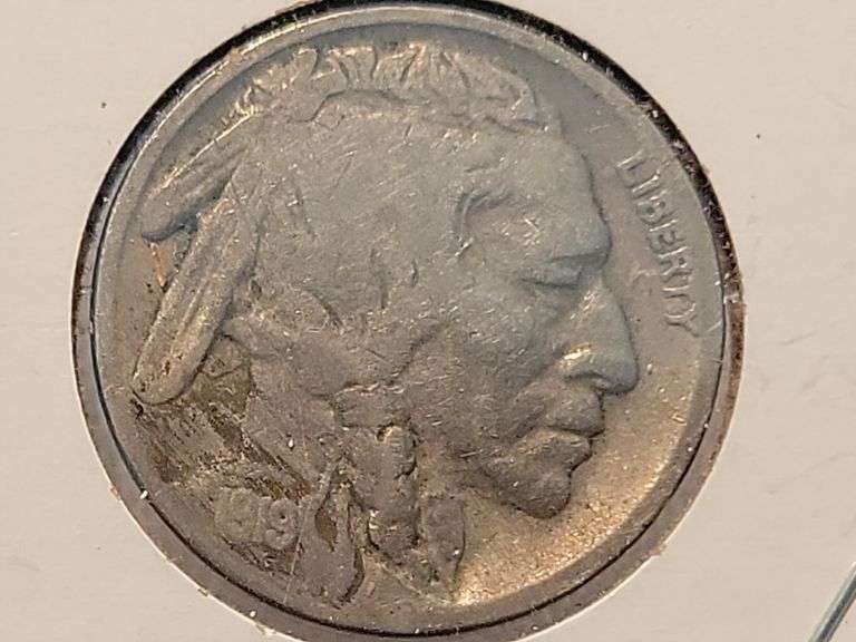 1919 Buffalo Nickel - VG