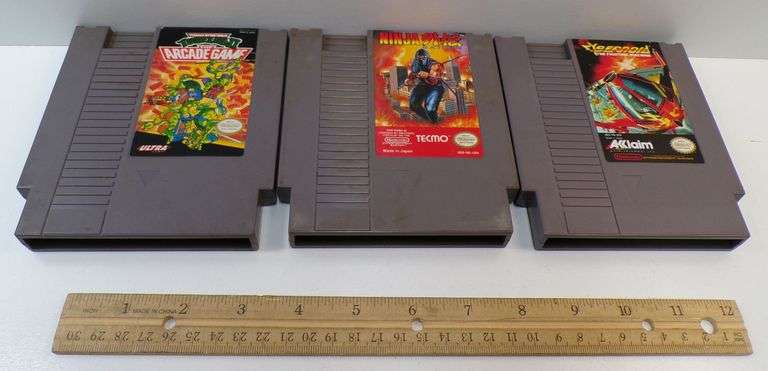 Lot of (3) Vintage Nintendo Video Games