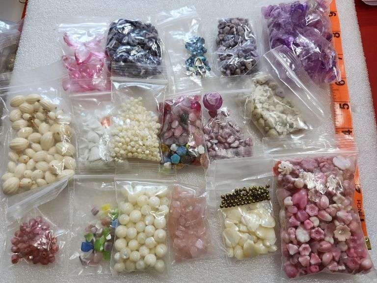 Assorted Jewelry Making Beads & Metal Pcs
