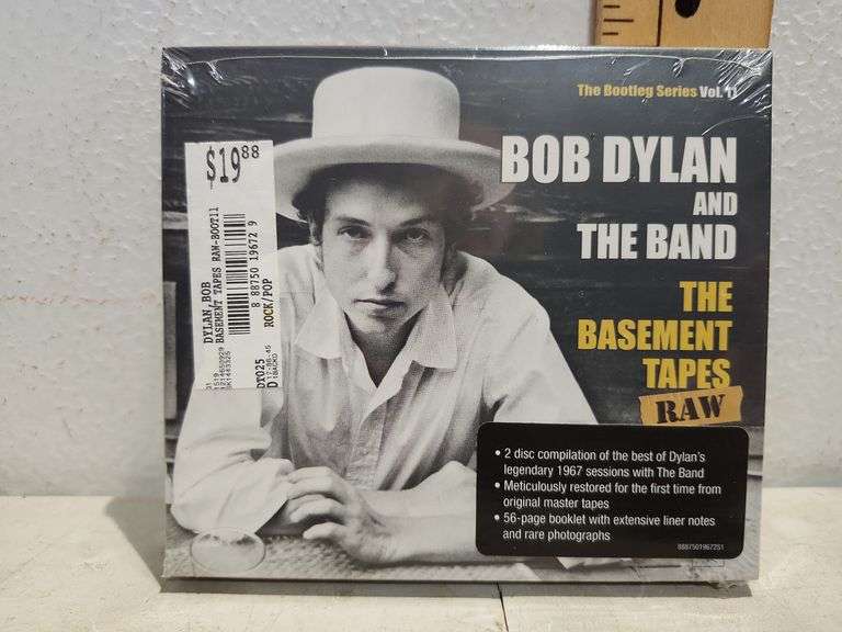 Unopened The Bootleg Series Vol.11 Bob Dylan & The Band The Basement Tapes Raw