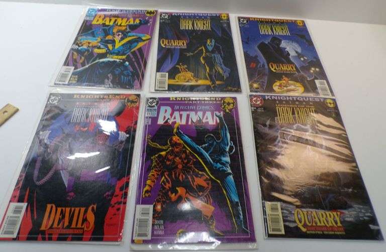 Lot of (6) 1994 DC "Batman" Comic Books