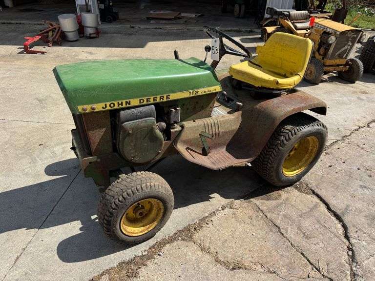 John Deere Model 112 Tractor