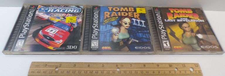 Lot of (3) Playstation Gaming Discs