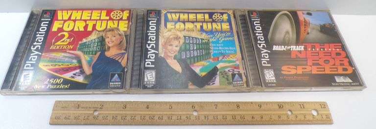 Lot of (3) Playstation Gaming Discs