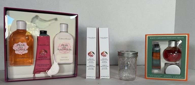 New, In the Box- Perfume, Anti-Aging Hand Cream, Lotion, Body Wash & More