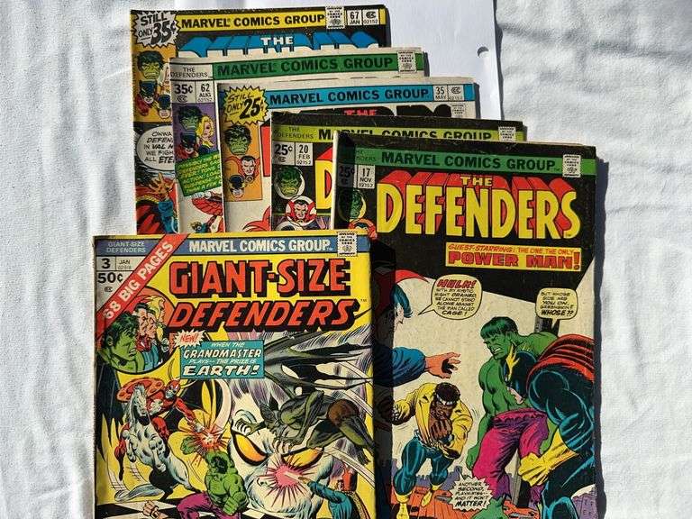 Lot of 6 Defender comics by Marvel