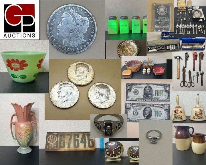 Online Auction - The Martindale Collection - Coins, Jewelry, Collectibles - New Lexington, OH