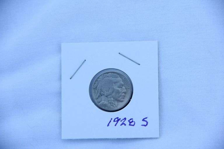 1928 S Buffalo Nickel