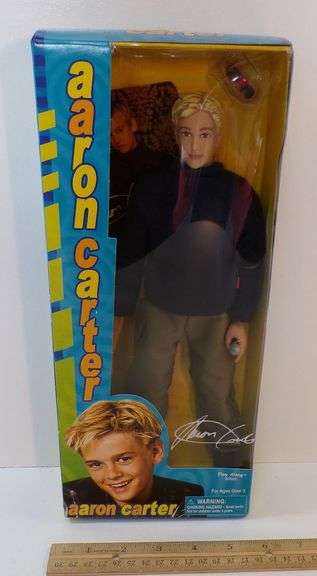 2001 Play Along Aaron Carter Action Figure