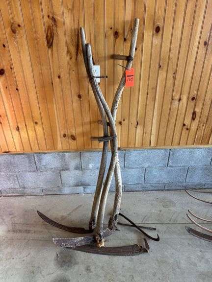 Antique Mowing Scythes