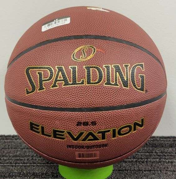 Spalding Elevation 28.5'' Basketball: Official Size 6, Indoor/Outdoor ...