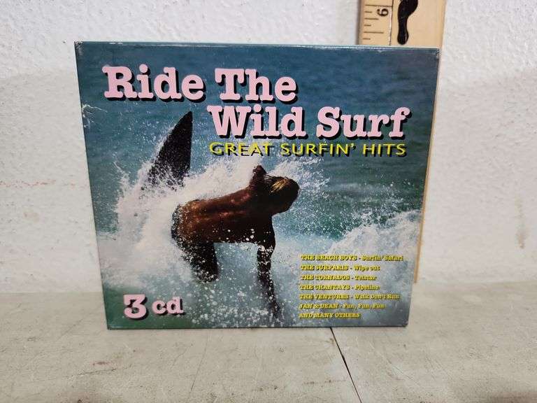Ride The Wild Surf Great Surfin' Hits 3 Cd Set